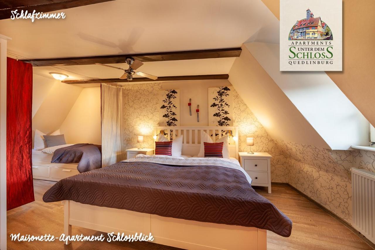 Apartments Unter Dem Schloss Quedlinburg Exterior photo